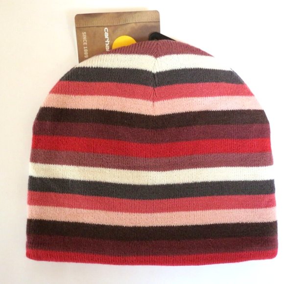Carhartt Beanie Fleece Lined Strawberry Stripes main image 4